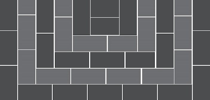 Klinker trappa: Hörnen är här viktiga Klinker trappa: Hörnen är här viktiga